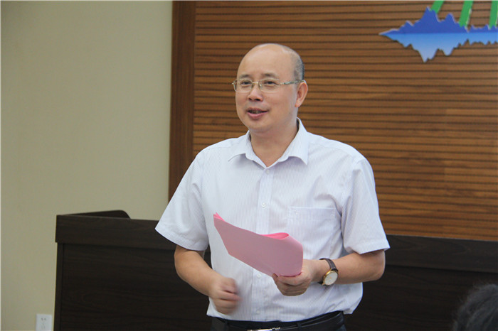 学院院长蔡昌卓讲话